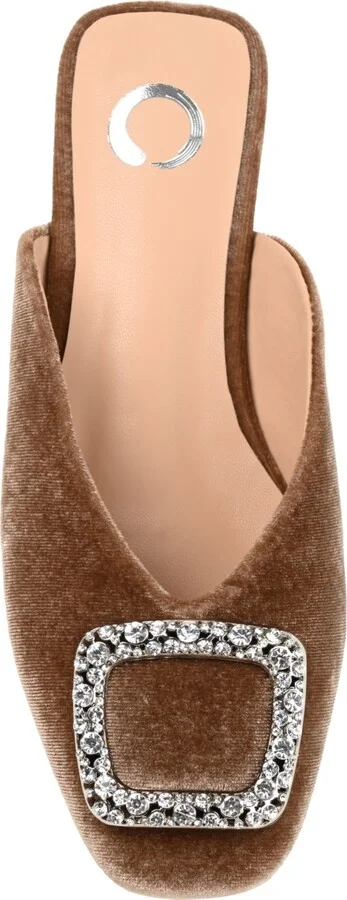 Journee Collection Women's Sonnia Velvet Mules - Image 4