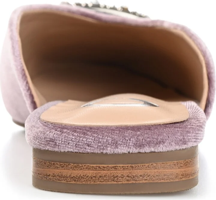 Journee Collection Women's Sonnia Velvet Mules - Image 8