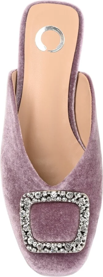 Journee Collection Women's Sonnia Velvet Mules - Image 9