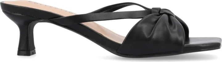 Journee Collection Women's Starling Kitten Heel Dress Sandals - Image 6