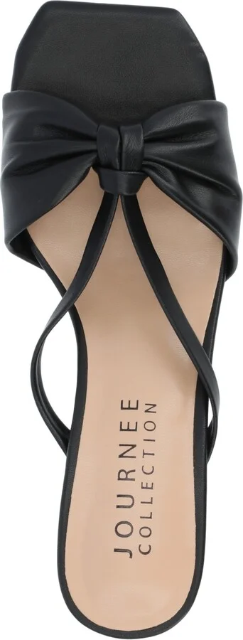 Journee Collection Women's Starling Kitten Heel Dress Sandals - Image 8