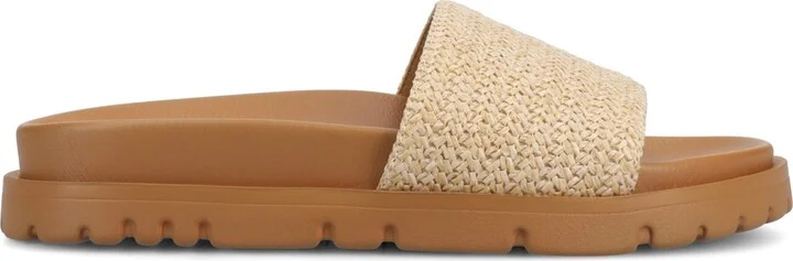 Journee Collection Women's Starr Slide Footbed Flat Sandals - Image 2