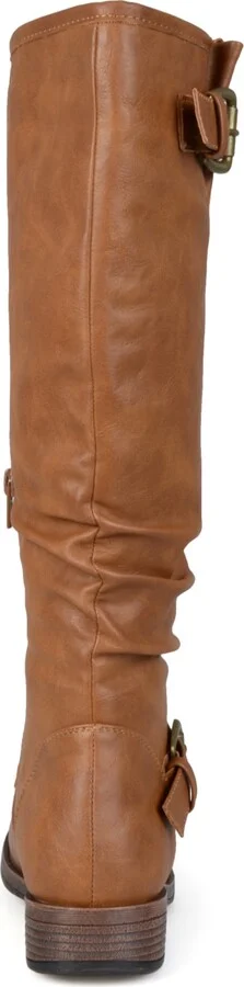 Journee Collection Women's Stormy Extra Wide Calf Knee High Riding Boots - Image 3