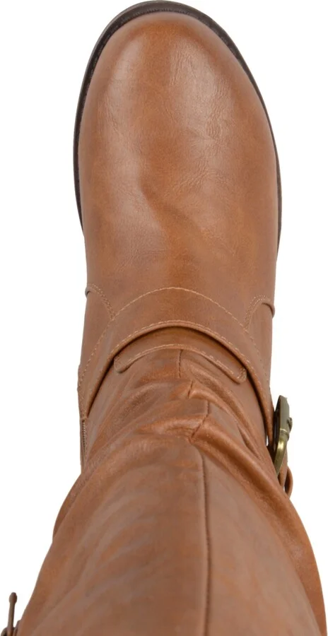 Journee Collection Women's Stormy Extra Wide Calf Knee High Riding Boots - Image 4