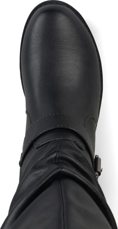 Journee Collection Women's Stormy Extra Wide Calf Knee High Riding Boots - Image 9