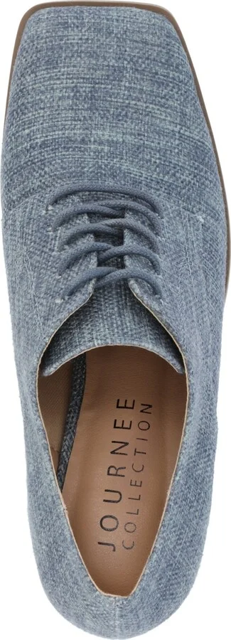 Journee Collection Women's Sylvan Square Toe Loafers - Image 4