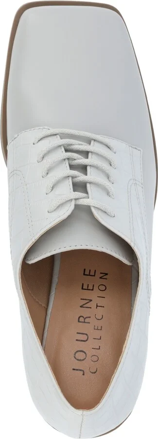 Journee Collection Women's Sylvan Square Toe Loafers - Image 9