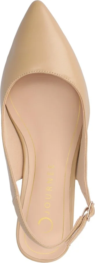 Journee Collection Women's Sylvia Block Heel Slingback Pumps - Image 9