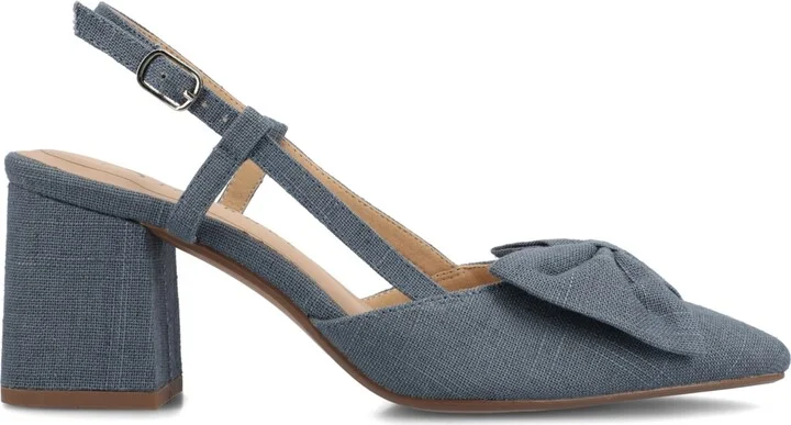 Journee Collection Women's Tailynn Block Heel Pumps - Image 2