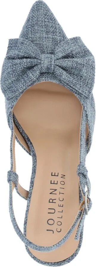 Journee Collection Women's Tailynn Block Heel Pumps - Image 8