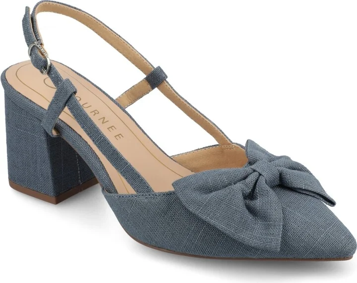 Journee Collection Women's Tailynn Block Heel Pumps