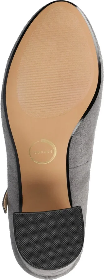 Journee Collection Women's Talani T-strap Almond Toe Dress Pumps - Image 5