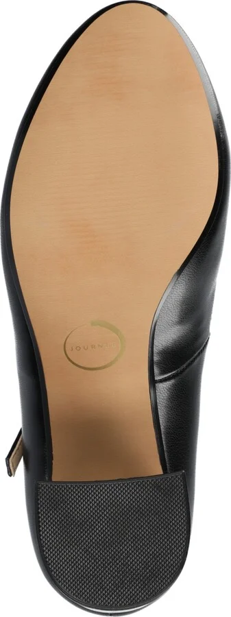 Journee Collection Women's Talani T-strap Almond Toe Dress Pumps - Image 9