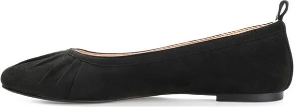 Journee Collection Women's Tannya Slip On Round Toe Ballet Flats Bone - Image 5