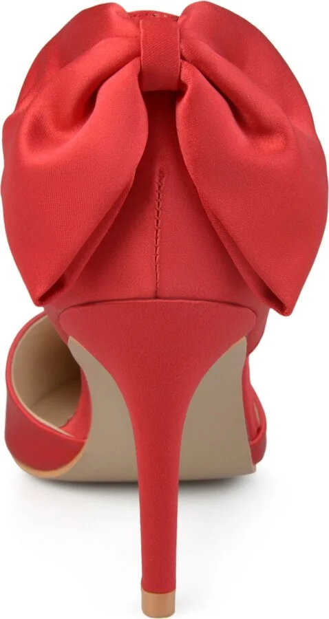 Journee Collection Women's Tanzi Bow Stilettos - Image 3