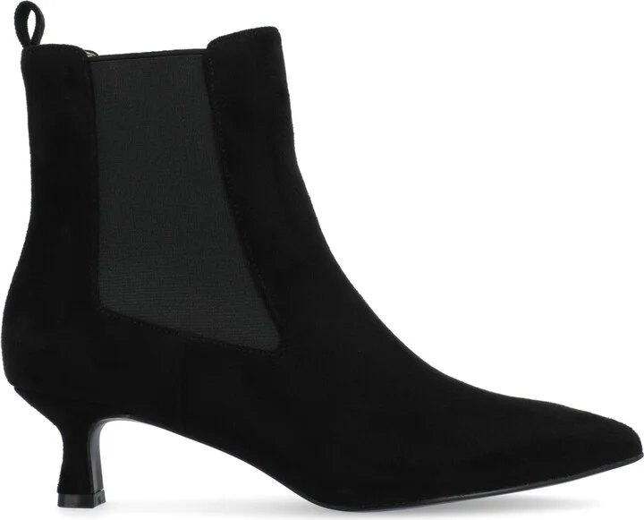 Journee Collection Women's Tenlee Pointed Toe Kitten Heel Dress Booties - Image 7