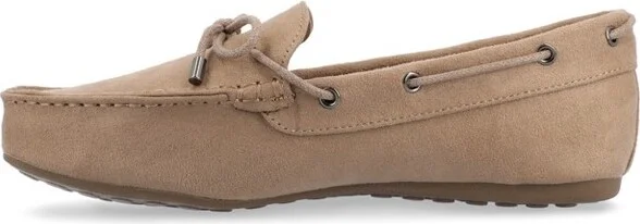 Journee Collection Women's Thatch Comfort Insole Slip On Round Toe Loafer Flats Mauve - Image 4