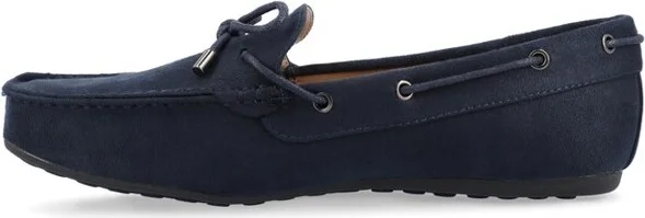 Journee Collection Women's Thatch Comfort Insole Slip On Round Toe Loafer Flats Mauve - Image 5