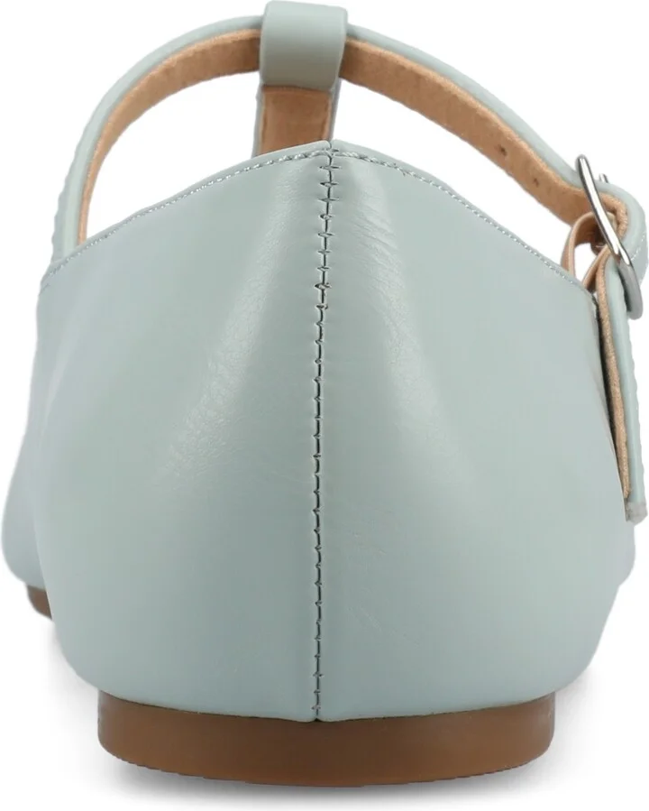 Journee Collection Women's Theah T-Strap Cap Toe Mary Jane Flats - Image 11