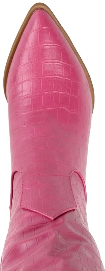 Journee Collection Women's Therese Wide Width Wide Calf Block Heel Knee High Dress Boots - Image 9