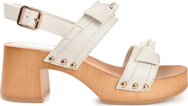Journee Collection Women's Tia Bow Detail Platform Sandals - Image 2