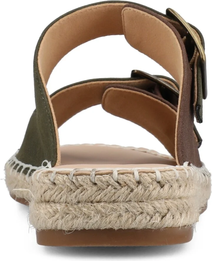Journee Collection Women's Tresah Double Strap Espadrille Sandals - Image 3