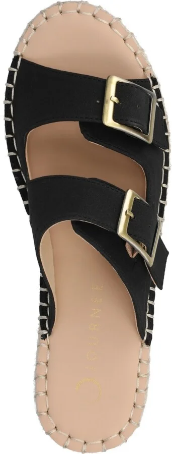 Journee Collection Women's Tresah Double Strap Espadrille Sandals - Image 9