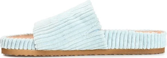 Journee Collection Women's Tru Comfort Foam Aveline Slipper Blue 12 - Image 2