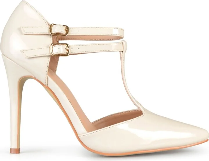 Journee Collection Women's Tru T Strap Stiletto Pumps - Image 2