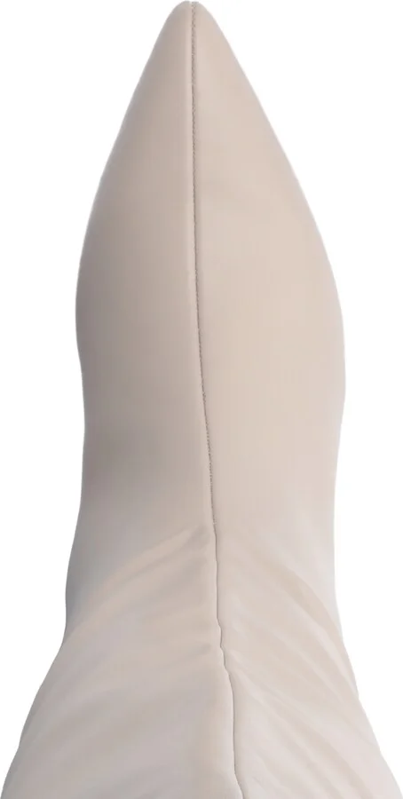 Journee Collection Women's Tullip Wide Width Wide Calf Kitten Heel Pointed Toe Knee High Dress Boots - Image 4