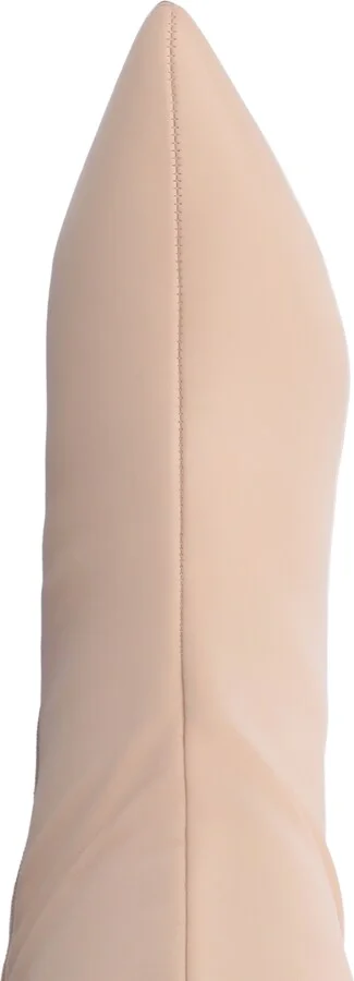 Journee Collection Women's Tullip Wide Width Wide Calf Kitten Heel Pointed Toe Knee High Dress Boots - Image 9