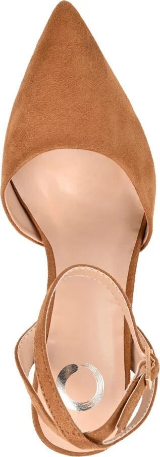 Journee Collection Women's Tyyra Ankle Strap Block Heel Pumps - Image 5