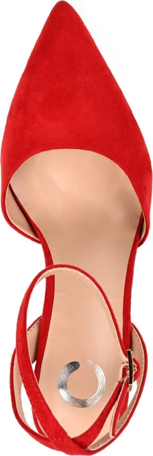Journee Collection Women's Tyyra Ankle Strap Block Heel Pumps - Image 10