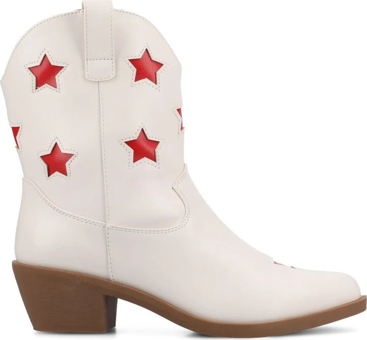 Journee Collection Women's Underwood Cuban Heel Casual Comfort Ankle Booties - Image 6