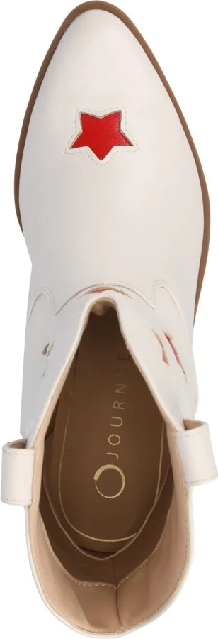Journee Collection Women's Underwood Cuban Heel Casual Comfort Ankle Booties - Image 8