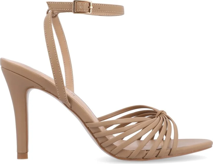 Journee Collection Women's Vanita Stiletto Strappy Dress Sandals - Image 2
