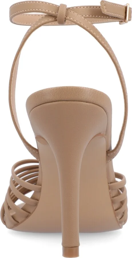 Journee Collection Women's Vanita Stiletto Strappy Dress Sandals - Image 3