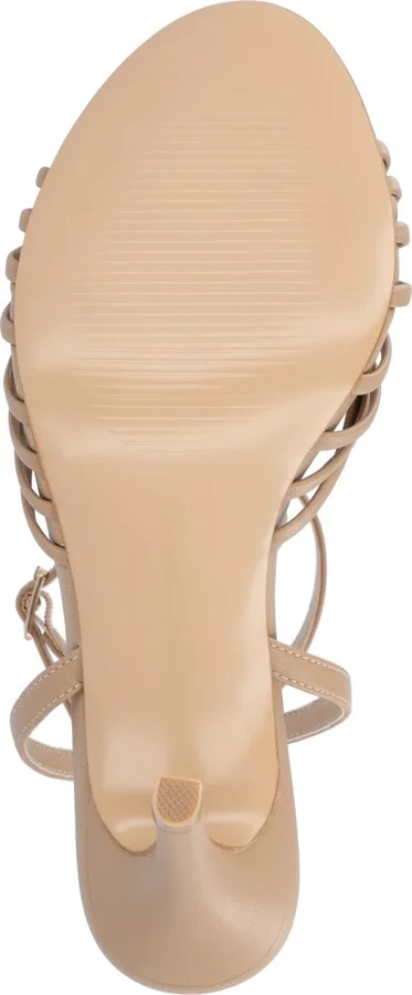 Journee Collection Women's Vanita Stiletto Strappy Dress Sandals - Image 5