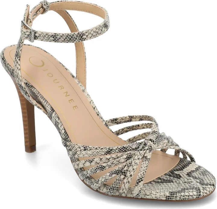 Journee Collection Women's Vanita Stiletto Strappy Dress Sandals - Image 10