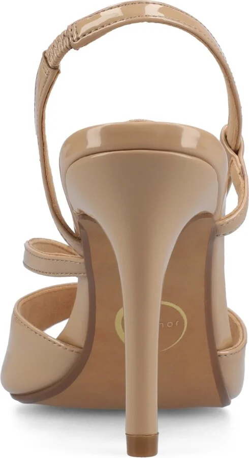 Journee Collection Women's Varra Crossover Strap Dress Sandals - Image 3