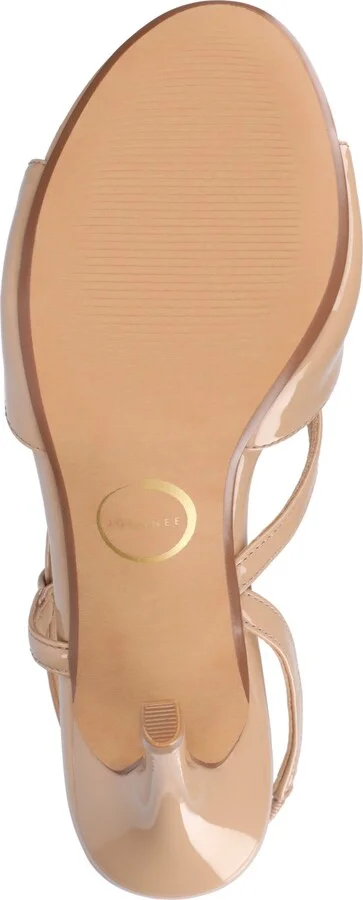 Journee Collection Women's Varra Crossover Strap Dress Sandals - Image 5
