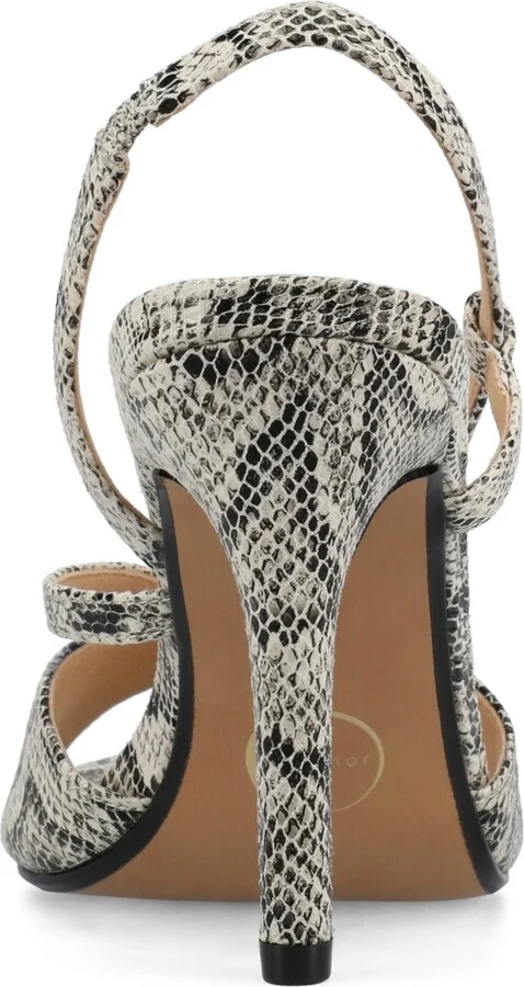 Journee Collection Women's Varra Crossover Strap Dress Sandals - Image 8