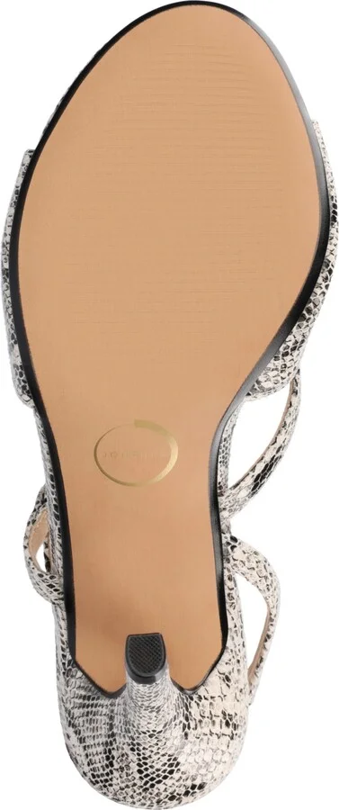 Journee Collection Women's Varra Crossover Strap Dress Sandals - Image 10