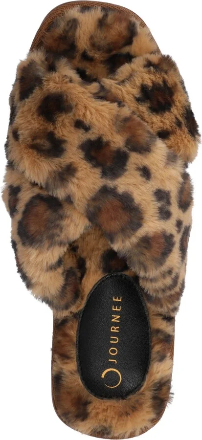 Journee Collection Women's Veedia Open Toe Slippers - Image 4