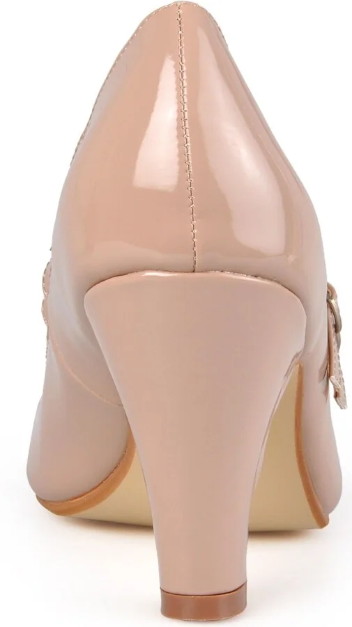 Journee Collection Women's Wendy Double Strap Heels - Image 11