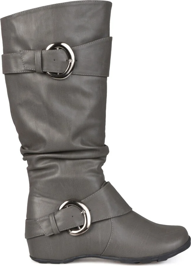 Journee Collection Women's Wide Calf Paris Boot - Image 5