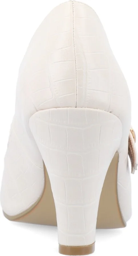 Journee Collection Women's Windy Double Strap Mary Jane Pumps - Image 3