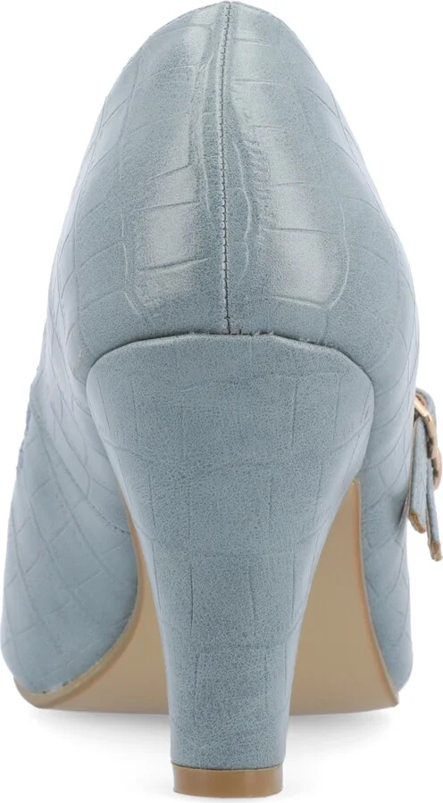 Journee Collection Women's Windy Double Strap Mary Jane Pumps - Image 8