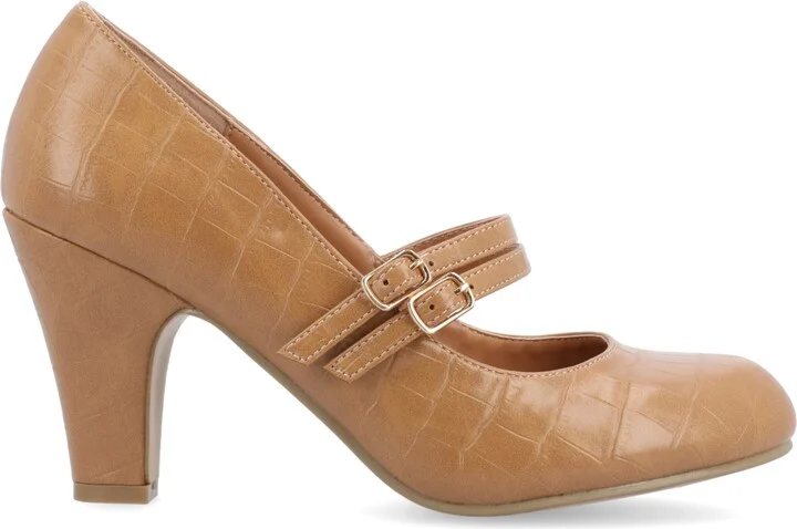 Journee Collection Women's Windy Double Strap Mary Jane Pumps - Image 10