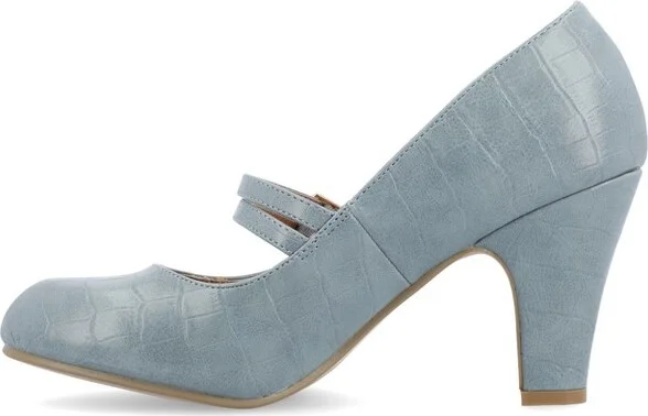Journee Collection Women's Windy Medium and Wide Width Pumps Nude - Image 4